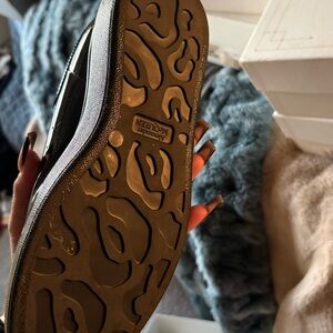 Alexander McQueen Black Patent Sneaker